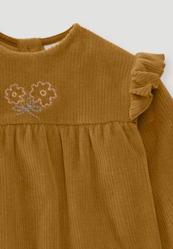 Corduroy dress made from pure organic cotton - 2