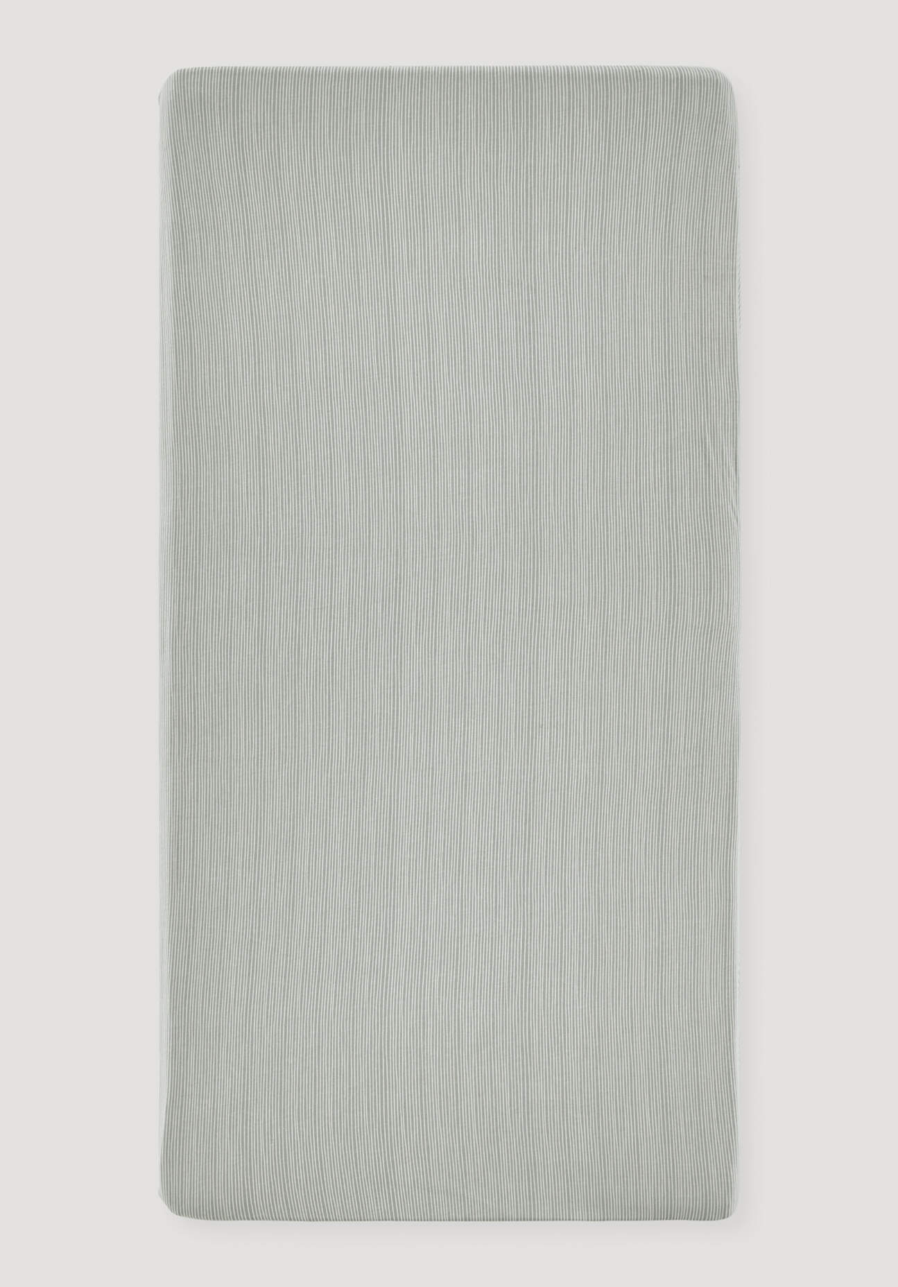 hessnatur Baby Jersey Spannbettlaken aus Bio-Baumwolle - blau Grösse100x200 cm
