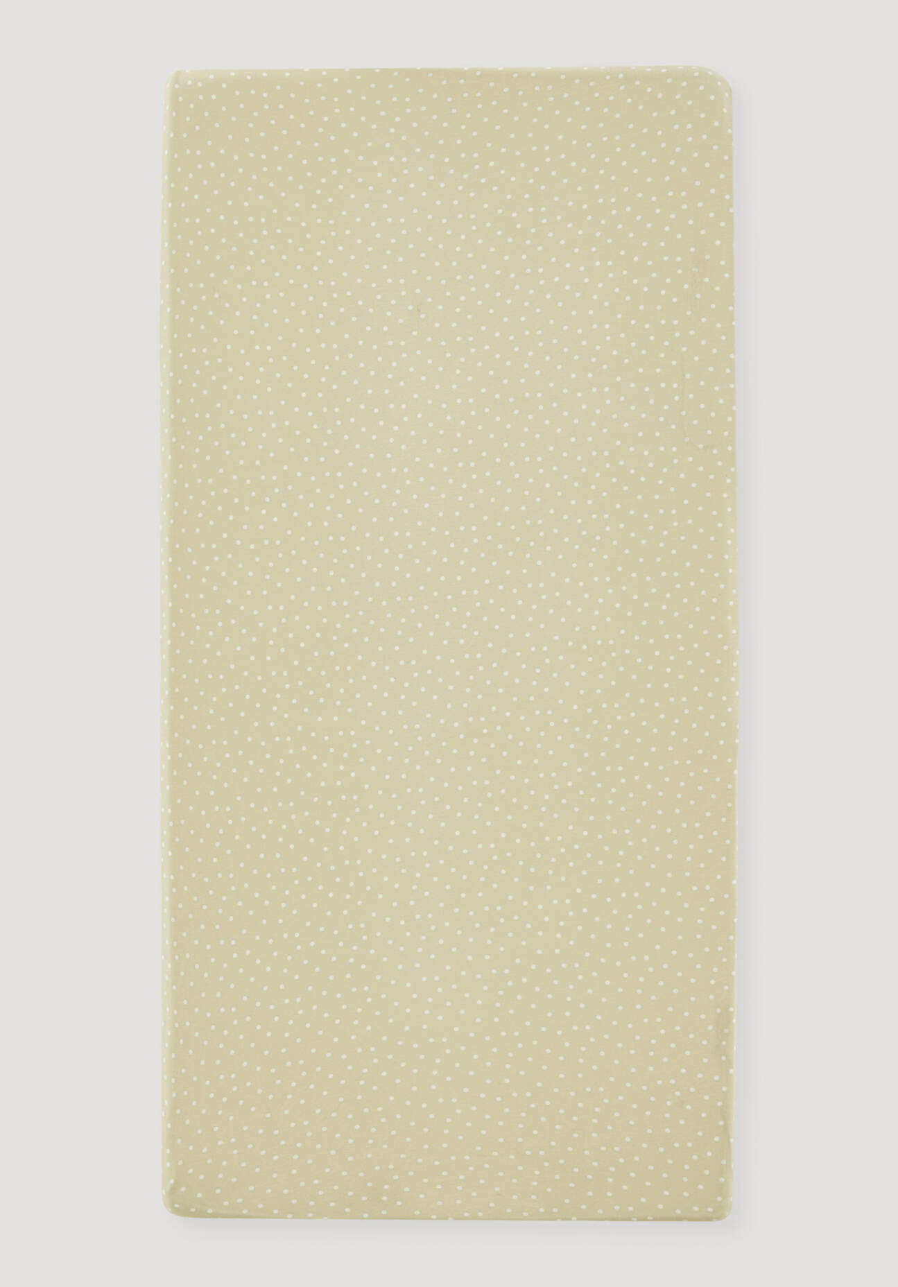 hessnatur Baby Jersey Spannbettlaken aus Bio-Baumwolle - beige Grösse100x200 cm