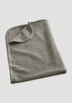 Wool fleece blanket made from pure organic merino wool