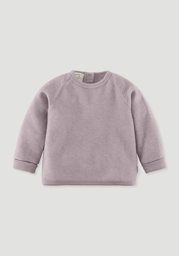 Wool terry sweatshirt raglan made from pure organic merino wool Wool terry sweatshirt raglan made from pure organic merino wool