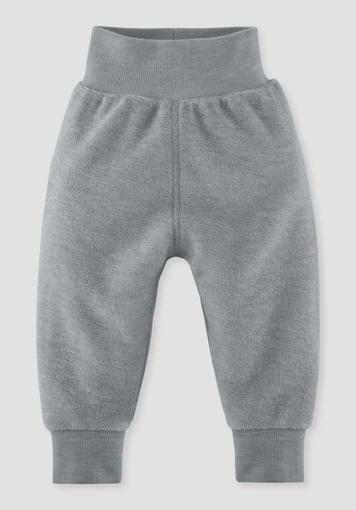 Wool terry trousers made from pure organic merino wool - 2