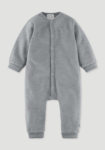 Wool terry overall made from pure organic merino wool Wool terry overall made from pure organic merino wool
