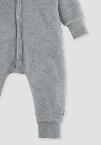 Wool terry overall made from pure organic merino wool - 2