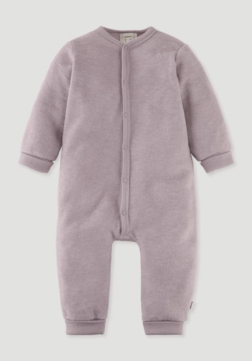 Wool terry overall made from pure organic merino wool Wool terry overall made from pure organic merino wool