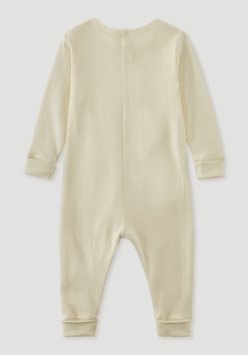 Sleep overall made of organic merino wool with silk - 4