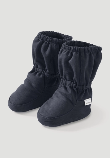 Baby softshell shoes made from organic cotton Baby softshell shoes made from organic cotton