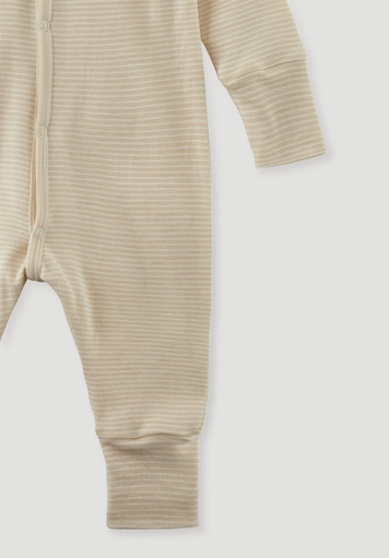 Sleep overall made of organic merino wool with silk - 2