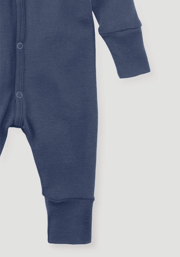 Sleep overall made of organic merino wool with silk - 2