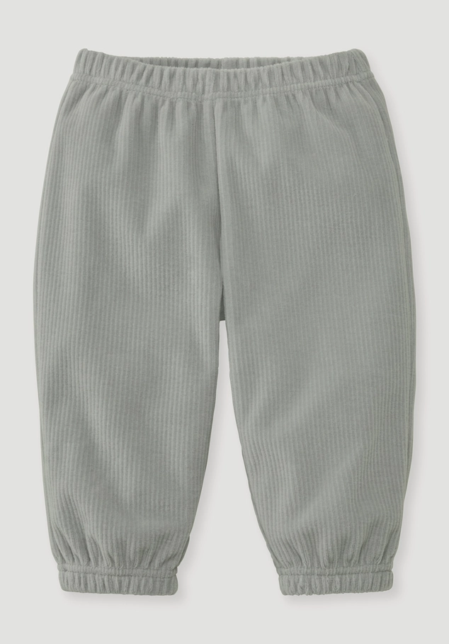 Corduroy trousers made from pure organic cotton