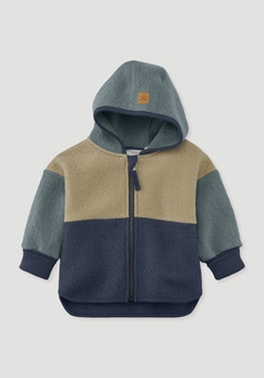 Walkjacke aus reiner Bio-Merinowolle