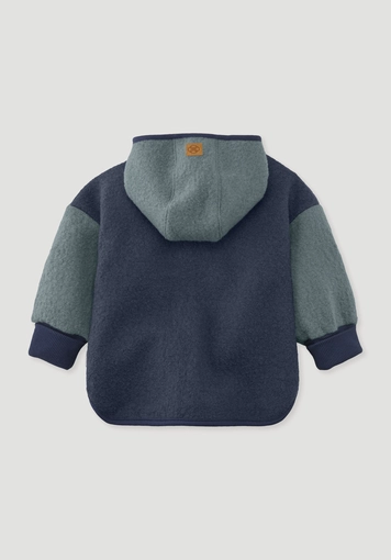 Walkjacke aus reiner Bio-Merinowolle - 1