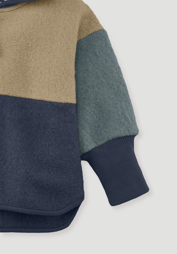 Boiled wool jacket made from pure organic merino wool - 2