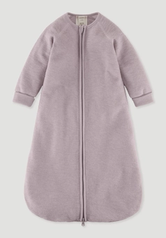 Wool terry sleeping bag made from pure organic merino wool