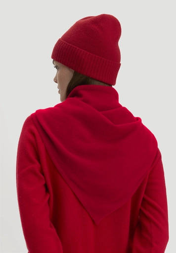 Dreieckstuch aus reinem Cashmere - 1