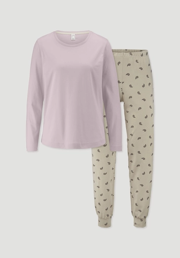 Pyjama Regular PURE COTTON aus reiner Bio-Baumwolle Pyjama Regular PURE COTTON aus reiner Bio-Baumwolle