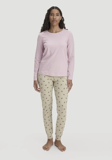 Pyjama Regular PURE COTTON aus reiner Bio-Baumwolle - 0