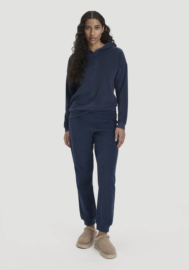 Terry cloth lounge pants PURE COTTON made from pure organic cotton