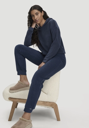 Terry cloth lounge pants PURE COTTON made from pure organic cotton - 2