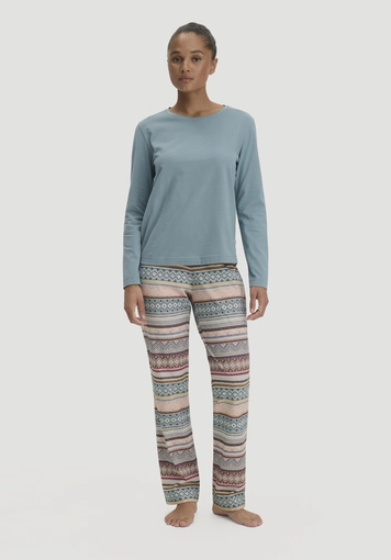 Pyjama PURE COTTON aus reiner Bio-Baumwolle - 0