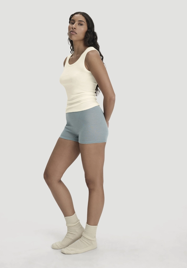 Tanktop PURE FUNCTION aus Bio-Merinowolle mit Seide