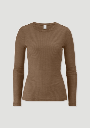 Longsleeve WARM TOUCH aus Bio-Schurwolle und TENCEL™ Lyocell - 2