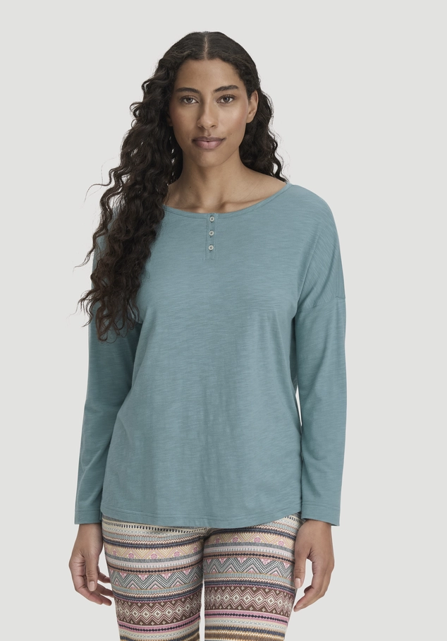 Schlafshirt Relaxed aus Bio-Baumwolle mit TENCEL™ Modal