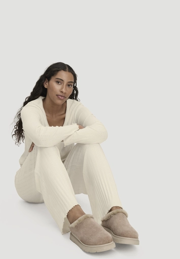 Pointelle Schlafhose PURE COTTON aus reiner Bio-Baumwolle - 2