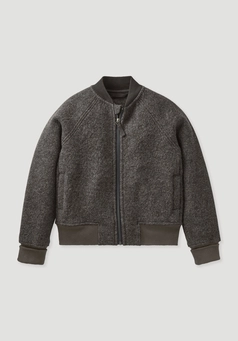 Walk-Bomberjacke aus reiner Bio-Merinowolle