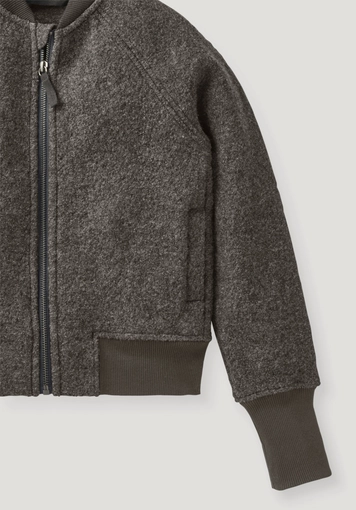 Walk-Bomberjacke aus reiner Bio-Merinowolle - 2