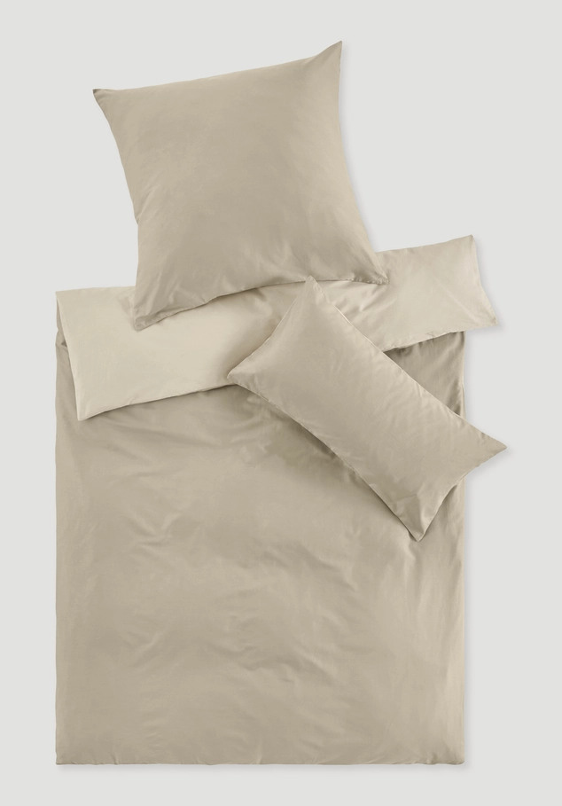 Satin Wende Bettwäsche Set aus reiner Bio-Baumwolle