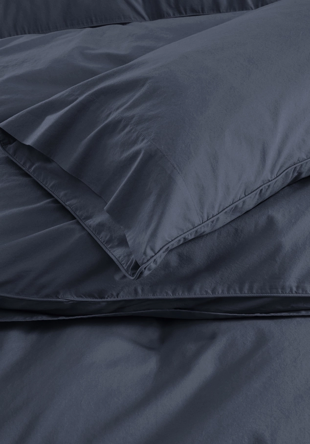 Percale bedding set made from pure organic cotton