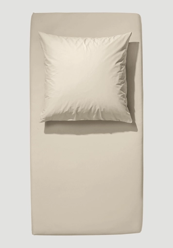 Satin Spannbettlaken aus reiner Bio-Baumwolle Satin Spannbettlaken aus reiner Bio-Baumwolle