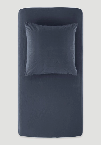 Percale fitted sheet made from pure organic cotton Percale fitted sheet made from pure organic cotton