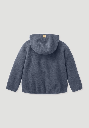 Wollfleece Jacke aus reiner Bio-Merinowolle - 1
