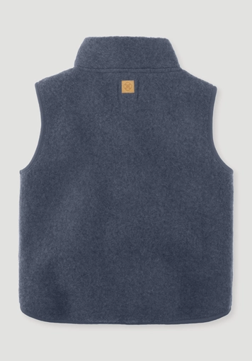 Wollfleece Weste aus reiner Bio-Merinowolle - 1