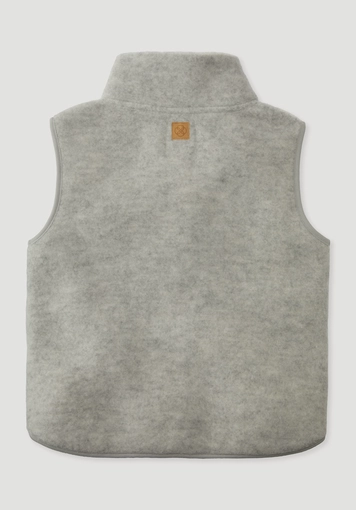 Wollfleece Weste aus reiner Bio-Merinowolle - 1