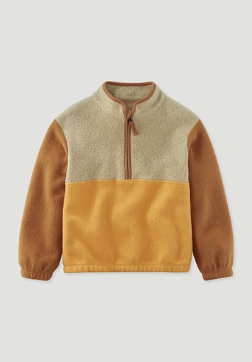 Fleece Sweatshirt aus reiner Bio-Baumwolle