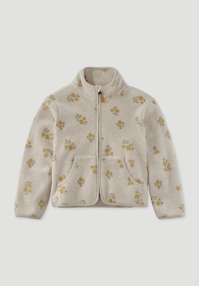 Fleece Jacke aus reiner Bio-Baumwolle