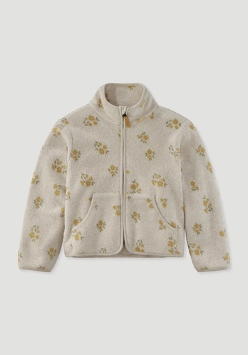 Fleece Jacke aus reiner Bio-Baumwolle - 0