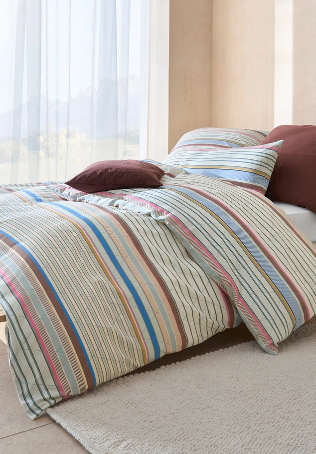 JAMAL percale bedding set made from pure organic cotton
