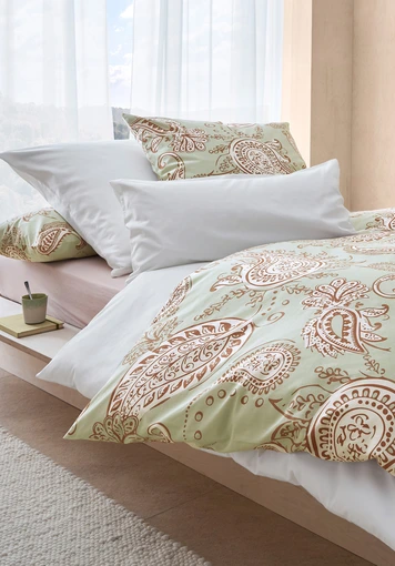 AMINA percale bedding set made from pure organic cotton - 0