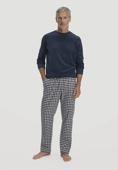 Flanell Schlafhose PURE COTTON aus Bio-Baumwolle mit TENCEL™ Lyocell
