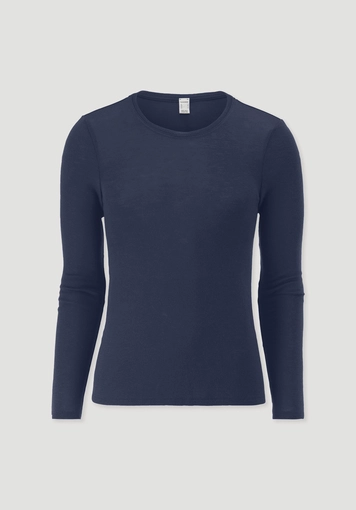 Longsleeve PURE FUNCTION aus Bio-Merinowolle und Seide Longsleeve PURE FUNCTION aus Bio-Merinowolle und Seide