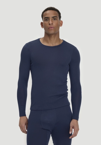 Longsleeve PURE FUNCTION aus Bio-Merinowolle und Seide - 0