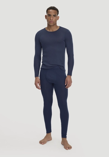 Longpants PURE FUNCTION aus Bio-Merinowolle und Seide - 0