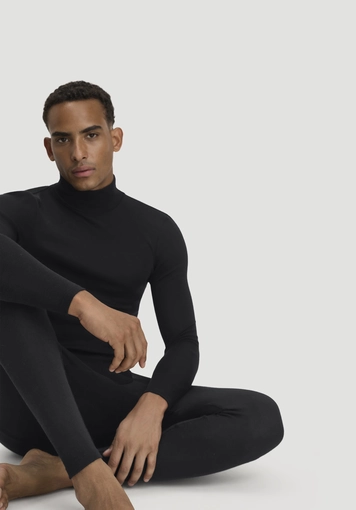 Longpants PURE FUNCTION aus Bio-Merinowolle und Seide - 1