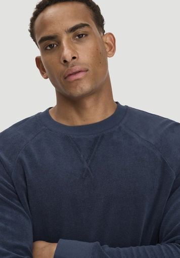 Frottee Loungeshirt Relaxed aus reiner Bio-Baumwolle - 1