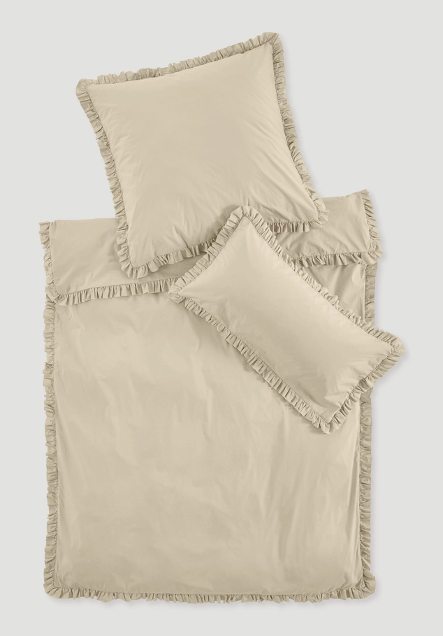 Percale bedding set CARMEN made from pure organic cotton
