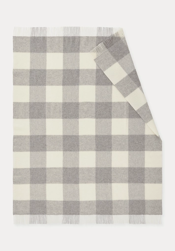 ANTONIA plaid made from pure organic lambswool - 0
